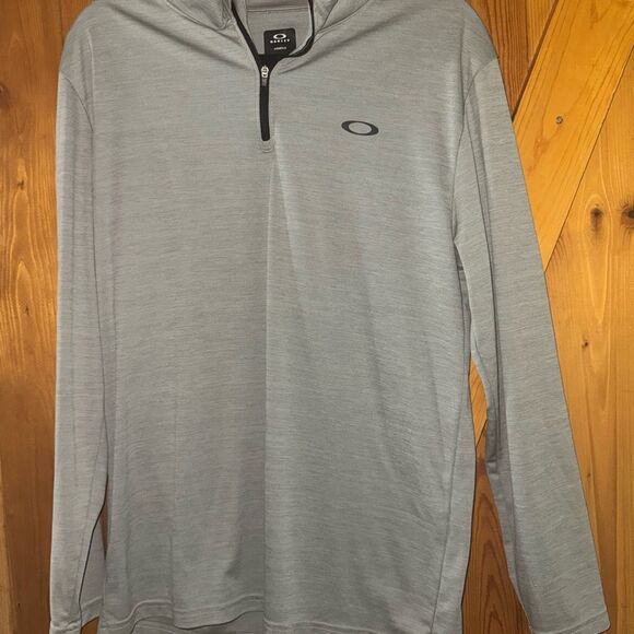 Oakley Other - Oakley Gravity tangle Gray Zip-Up Jacket pullover